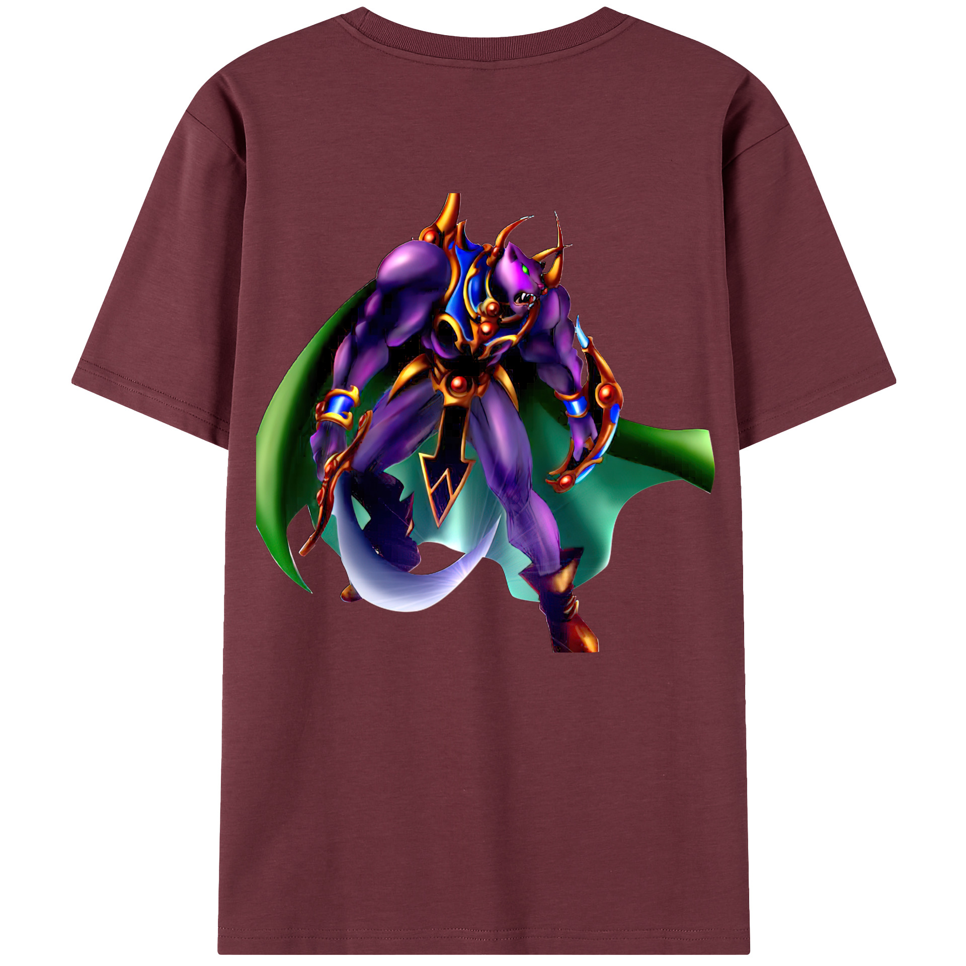 （画像用） 遊☆戯☆王 Yu-Gi-Oh! 綿100％半袖Tシャツ（背面プリント）